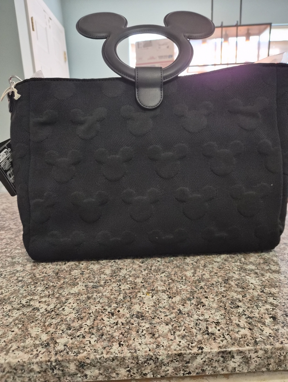Loungefly Black Mickey Ear Tote